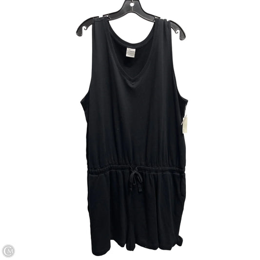 Romper By Amazon Essentials In Black, Size: Xxl