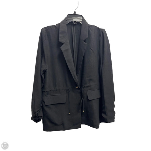 Blazer Designer By Halston In Black, Size: L