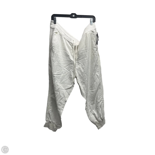 Pants Joggers By Gap In White, Size: Xl