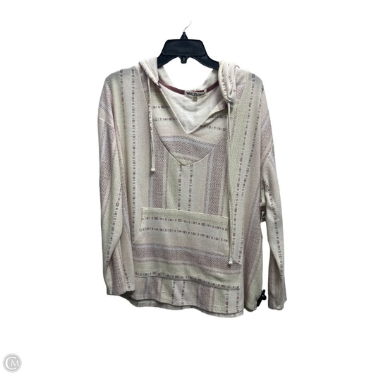 Top Long Sleeve By Wallflower In Orange & Yellow, Size: 2x