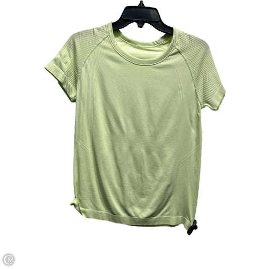 Athletic Top Short Sleeve By Old Navy In Green, Size: S