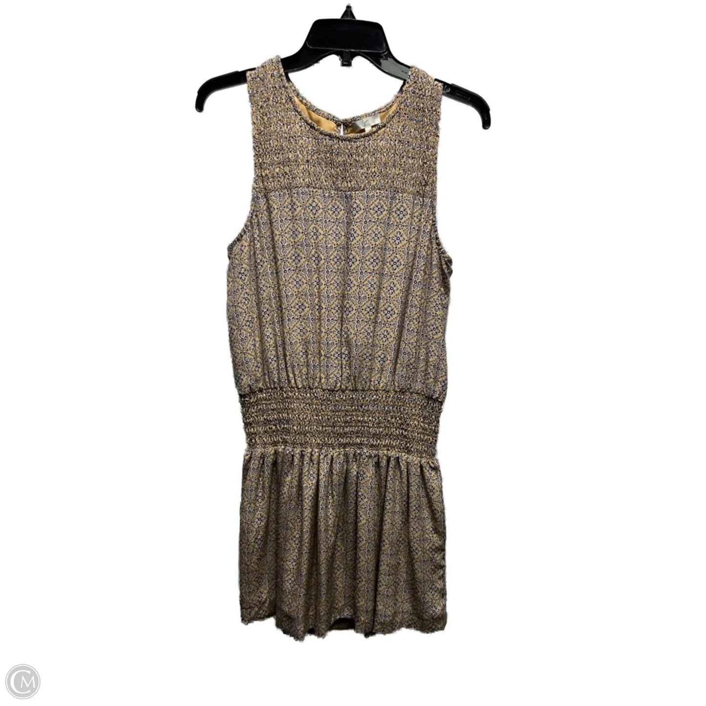 Dress Work By Joie In Blue & Tan, Size: S