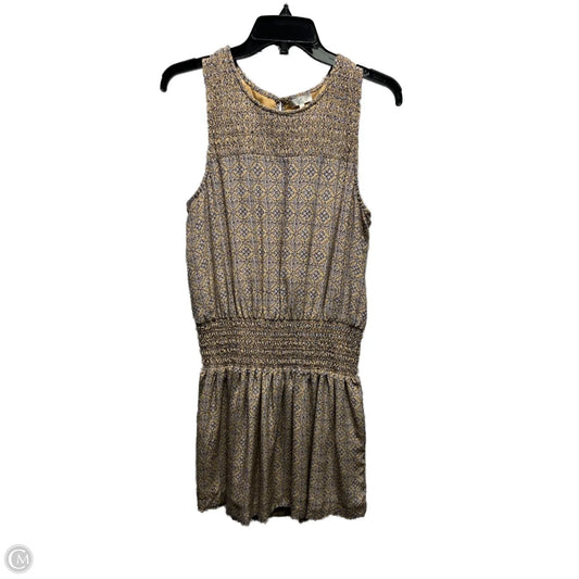 Dress Work By Joie In Blue & Tan, Size: S