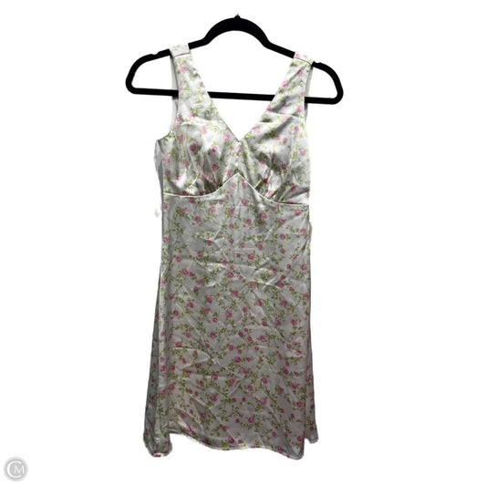 Dress Casual Short By Jessica Simpson In Green & Pink, Size: Xs