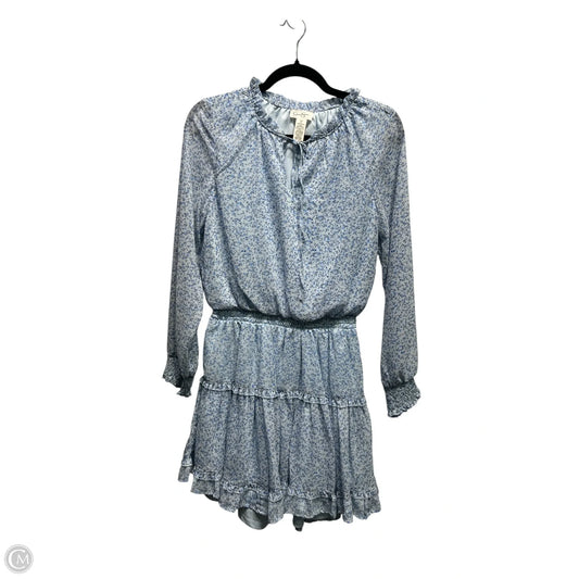 Dress Work By Jessica Simpson In Blue & White, Size: M