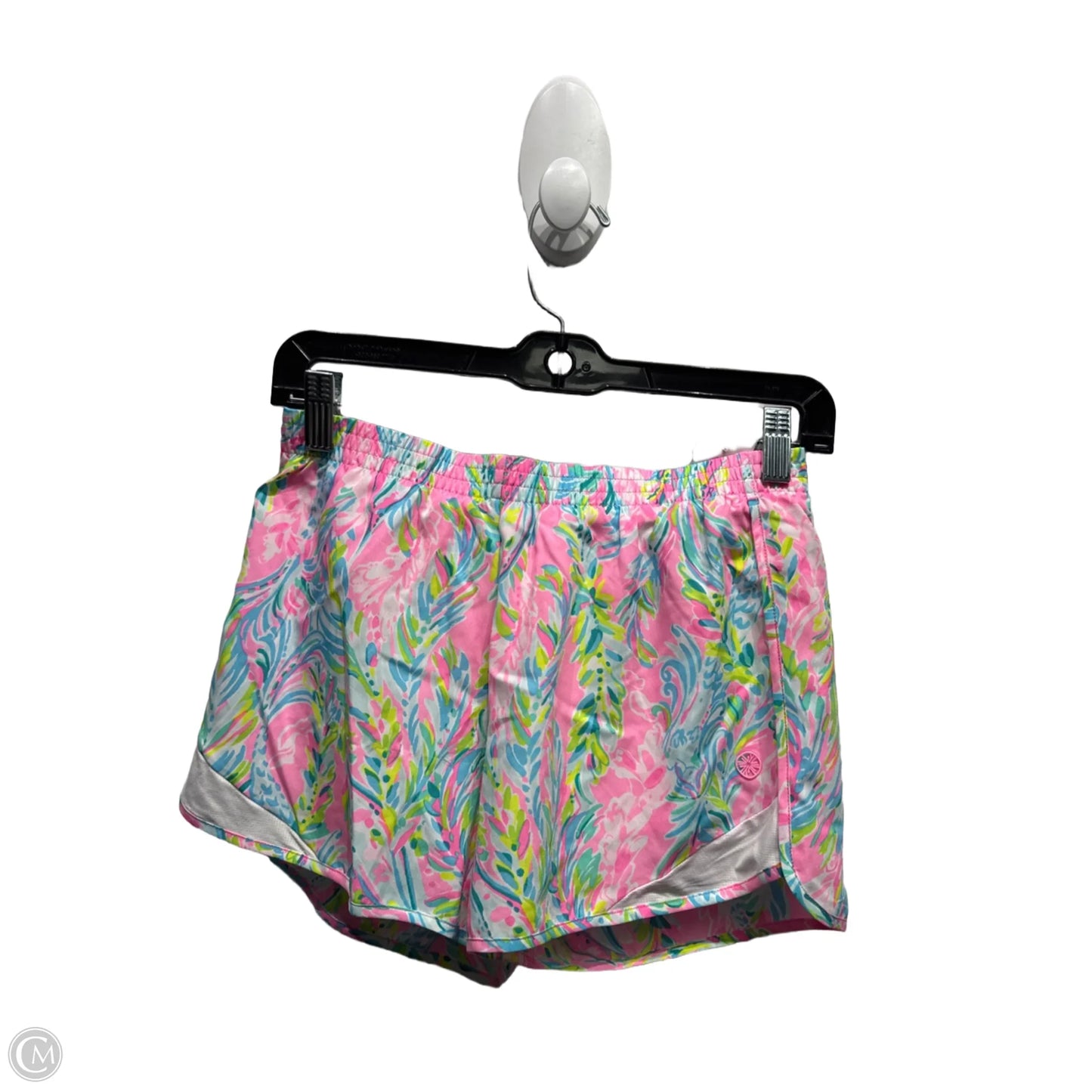 Shorts Designer By Lilly Pulitzer In Green & Pink, Size: Xs