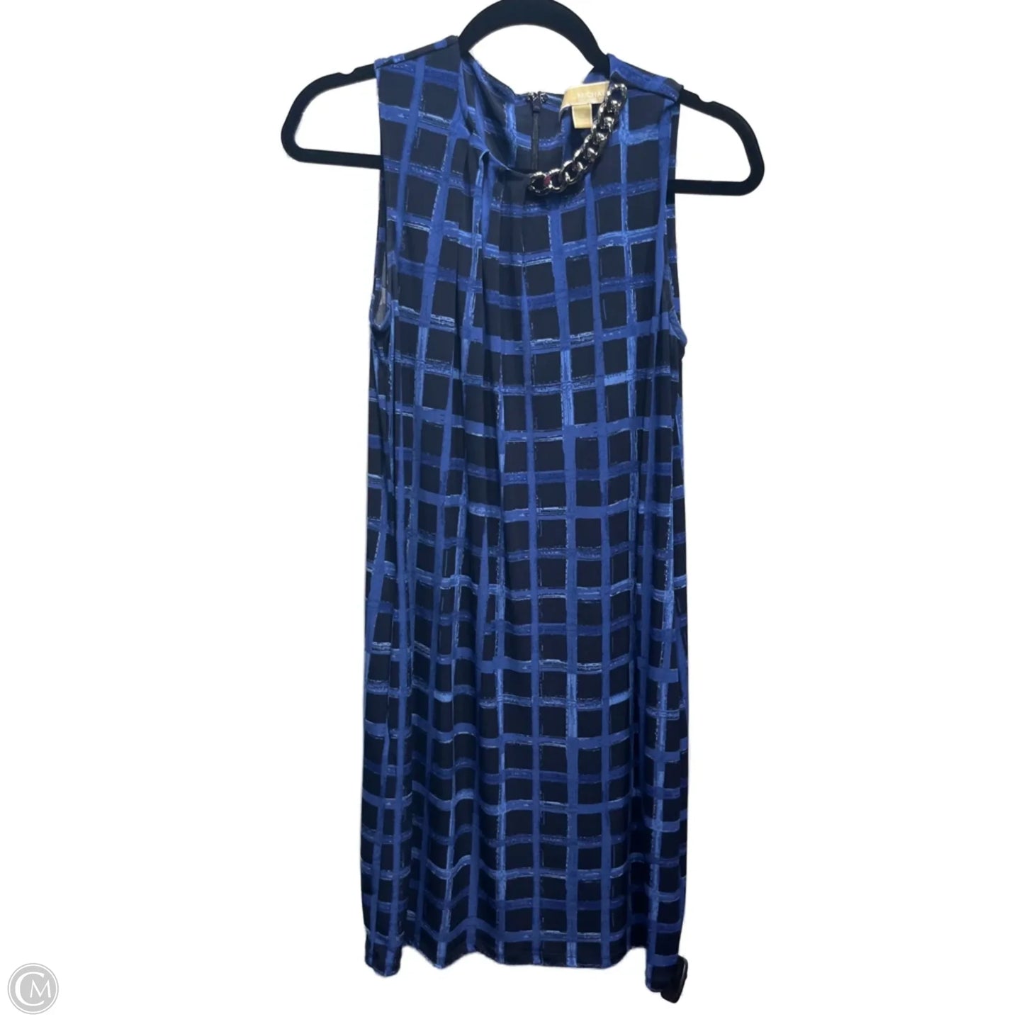 Dress Work By Michael By Michael Kors In Blue, Size: S