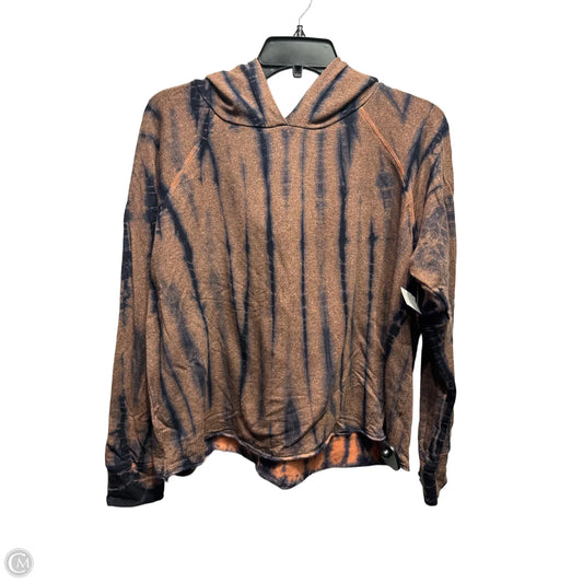 Top Long Sleeve By Sundry In Blue & Orange, Size: L