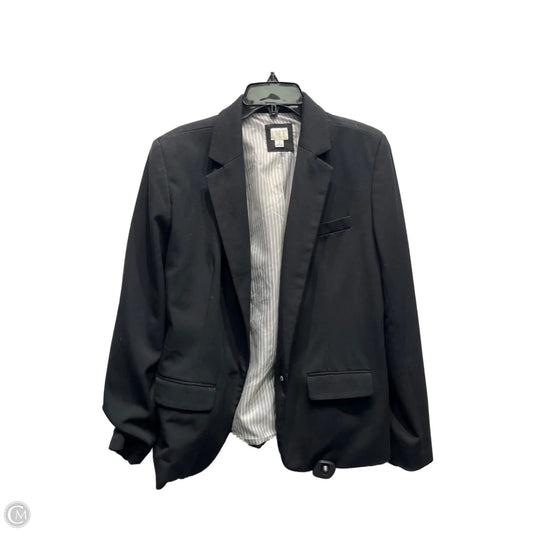 Blazer By A New Day In Black, Size: 12