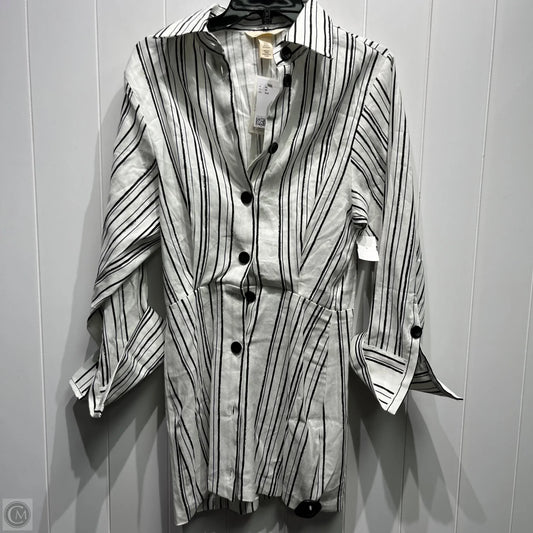 Dress Casual Short By H&m In Black & White, Size: Xs