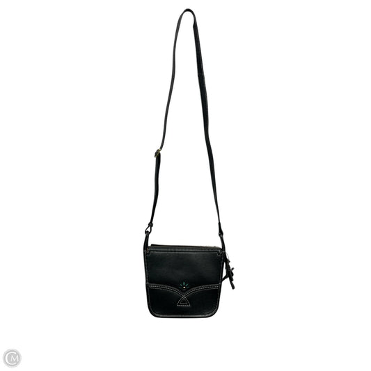 Crossbody Leather By Clothes Mentor, Size: Small