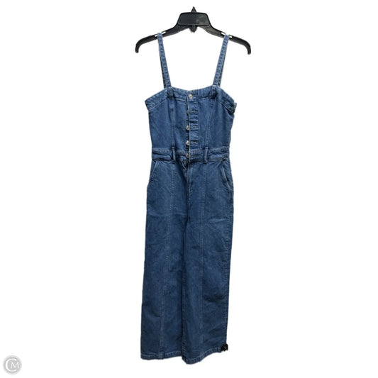 Jumpsuit By Paige In Blue Denim, Size: L