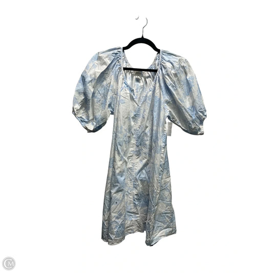 Dress Casual Short By H&m In Blue & White, Size: M