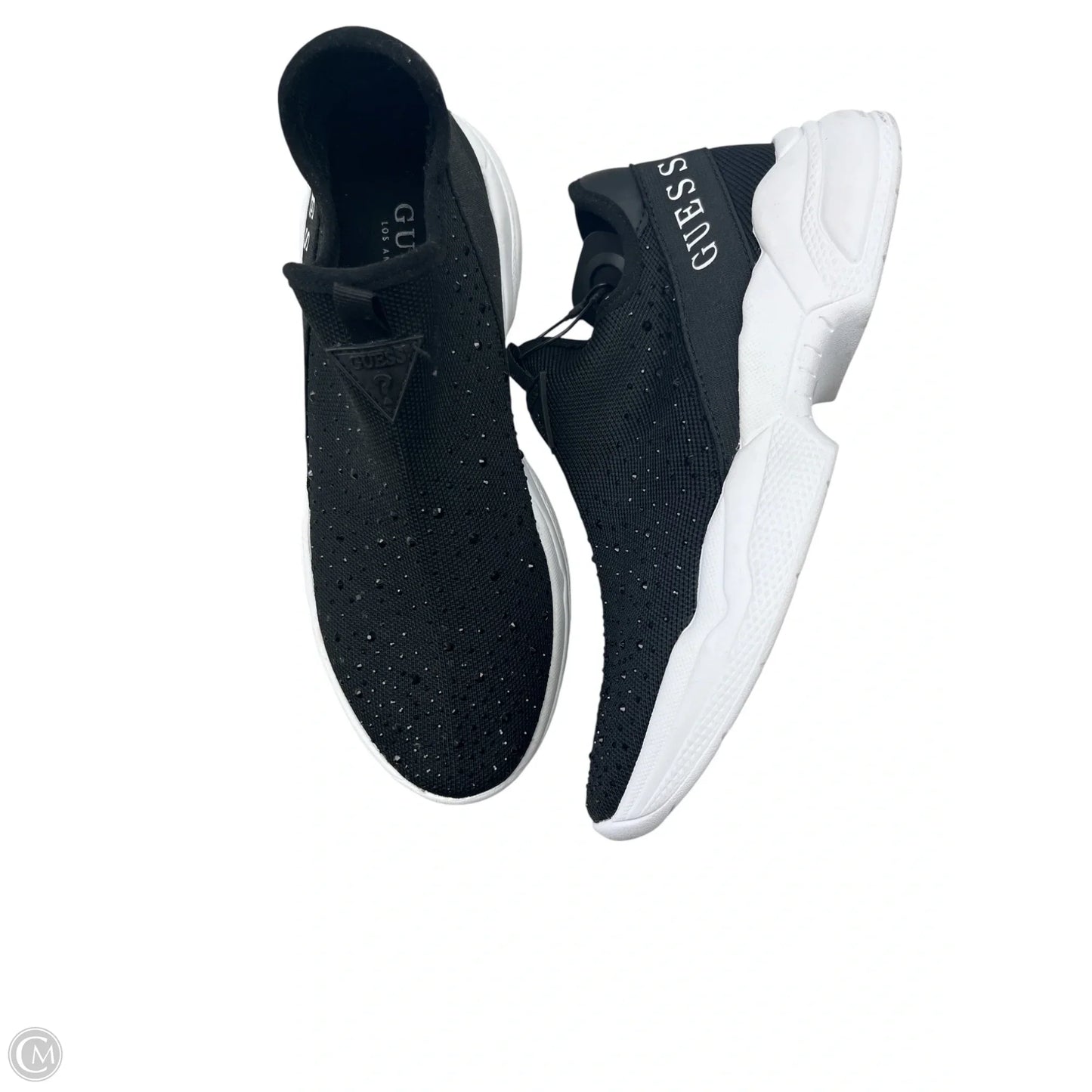 Shoes Flats By Guess In Black, Size: 8.5