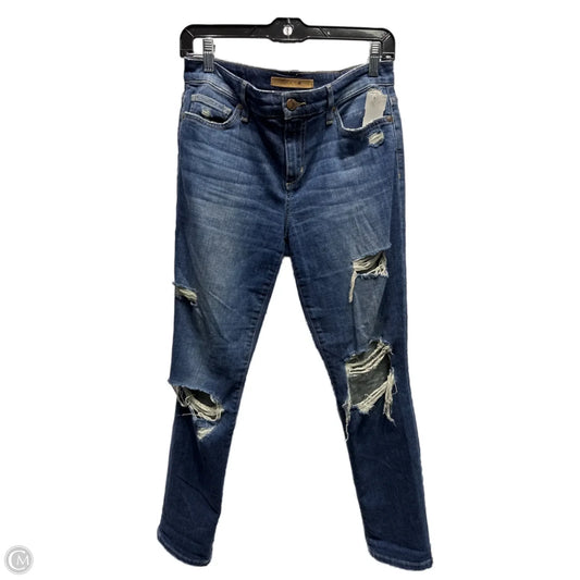 Jeans Cropped By Joes Jeans In Blue Denim, Size: 6