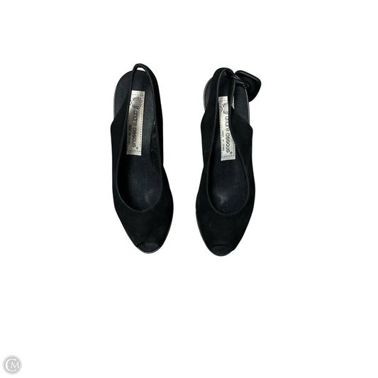 Sandals Heels Wedge By andre assous  In Black, Size: 7