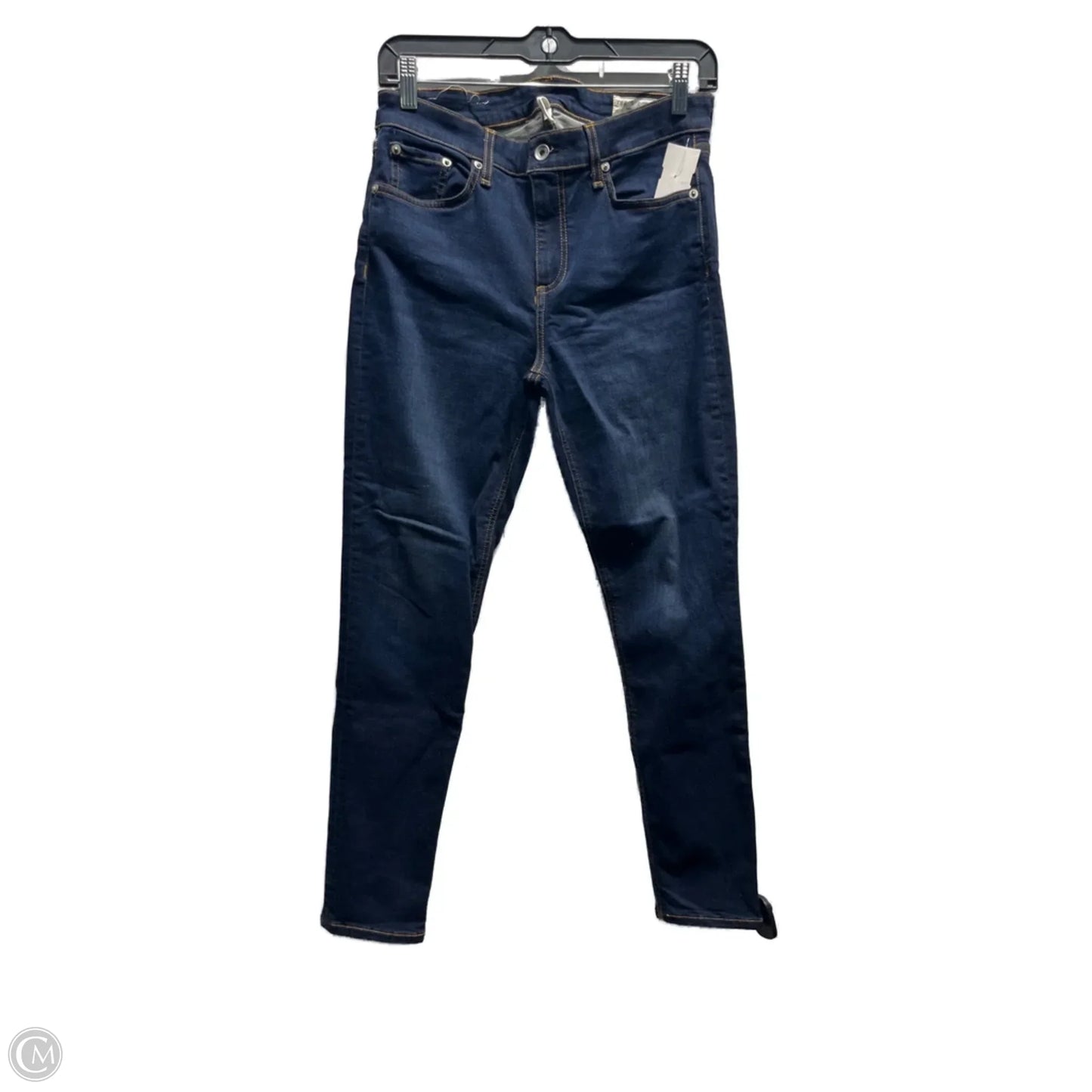 Jeans Skinny By Rag & Bones Jeans In Blue Denim, Size: 6
