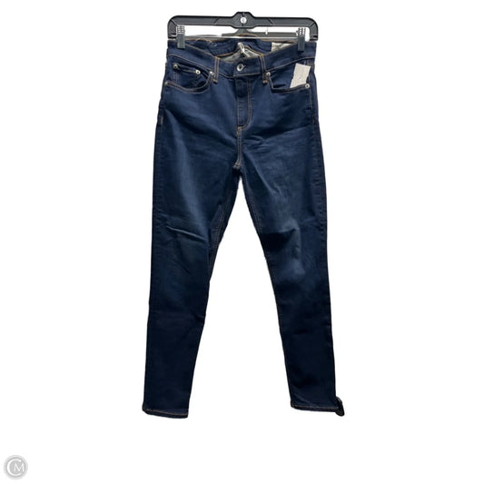 Jeans Skinny By Rag & Bones Jeans In Blue Denim, Size: 6