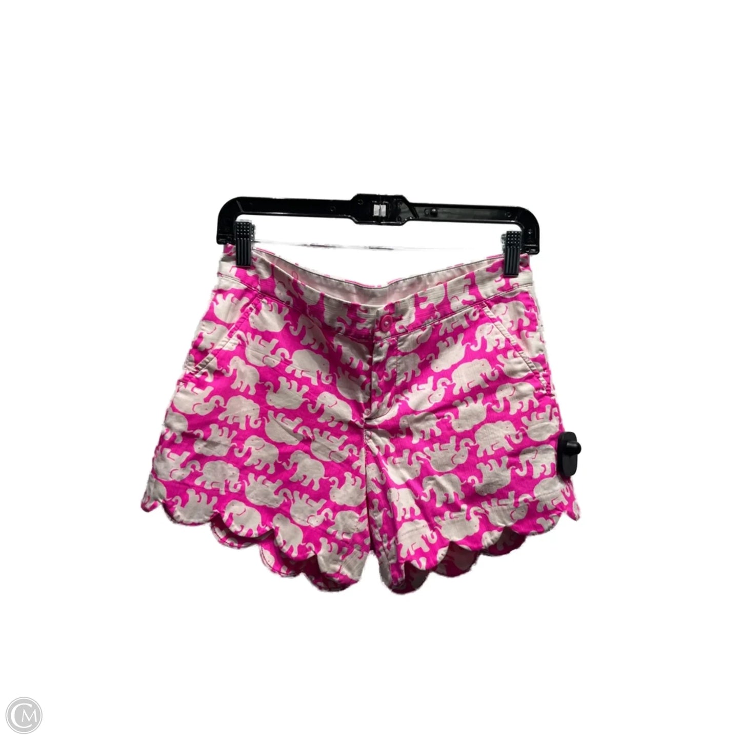 Shorts By Lilly Pulitzer In Pink & White, Size: 0