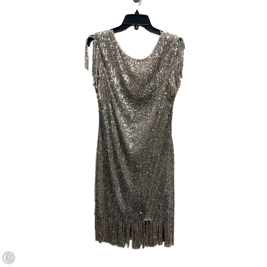 Dress Designer By Xscape In Silver, Size: 14