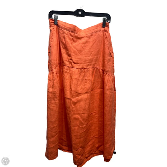 Skirt Maxi By Cynthia Rowley In Orange, Size: L