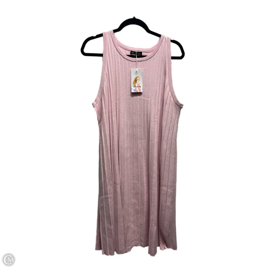 Dress Work By Prettygarden In Mauve, Size: Xxl