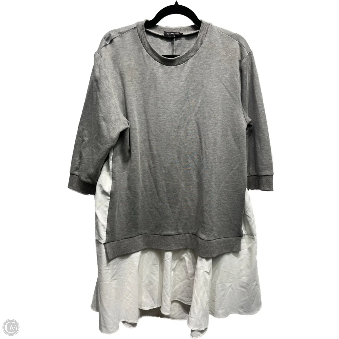 Dress Work By cq by co  In Grey & White, Size: L