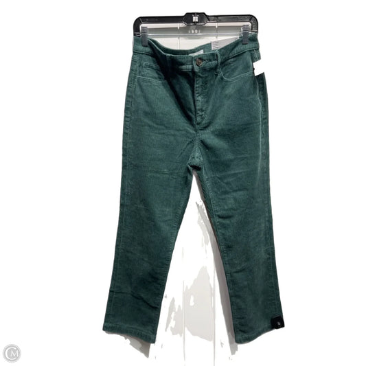 Pants Corduroy By Loft In Green, Size: 8