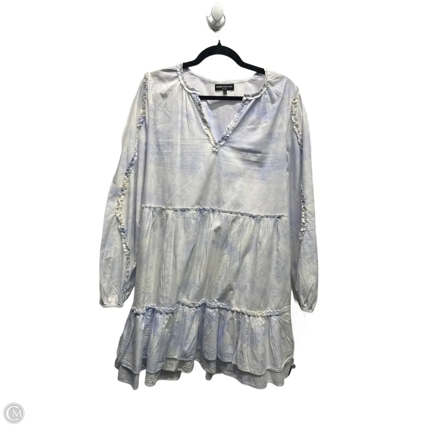 Dress Casual Short By generation love In Blue & White, Size: Xl