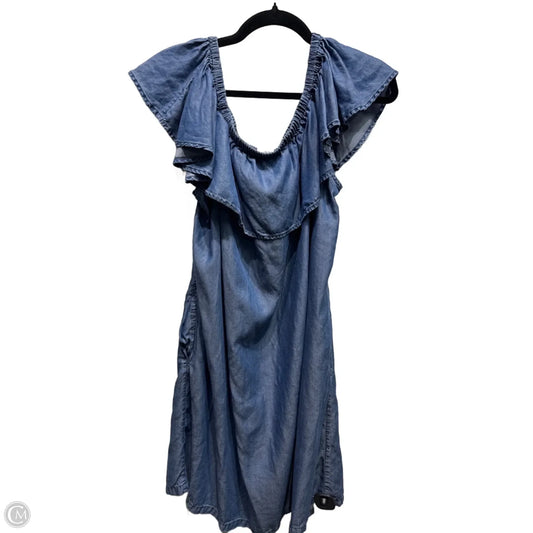 Dress Casual Short By Tommy Bahama In Blue Denim, Size: L