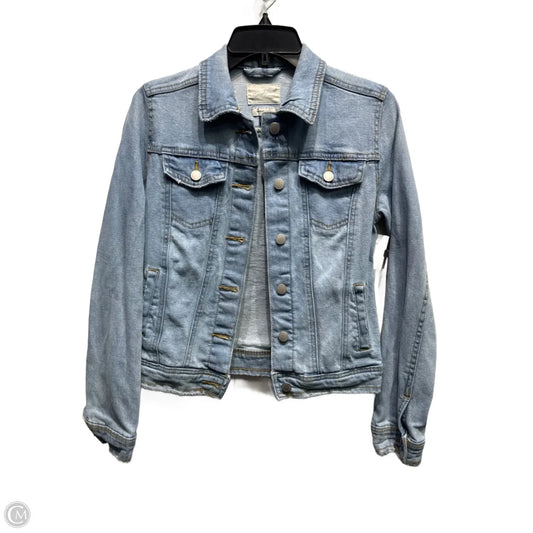 Jacket Denim By Universal Thread In Blue Denim, Size: Xs