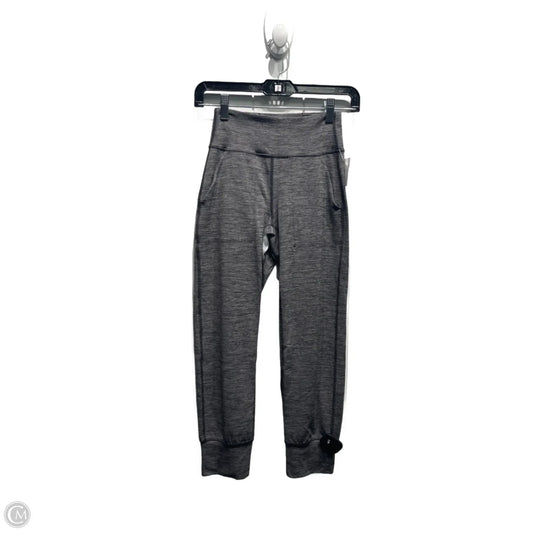 Athletic Capris By Lululemon In Grey, Size: 2