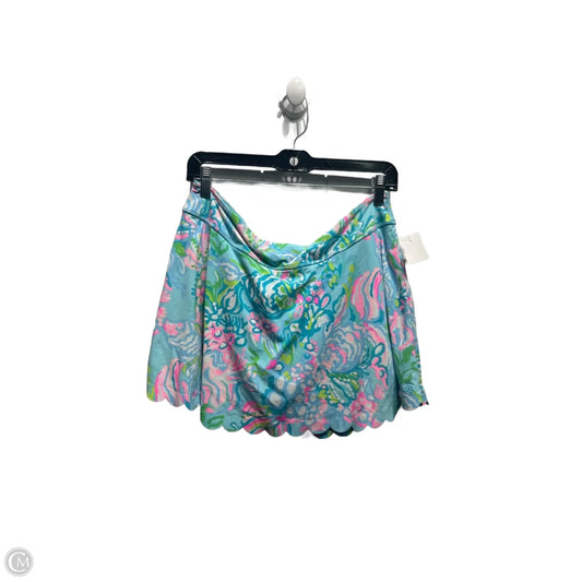 Skirt Designer By Lilly Pulitzer In Blue & Pink, Size: L