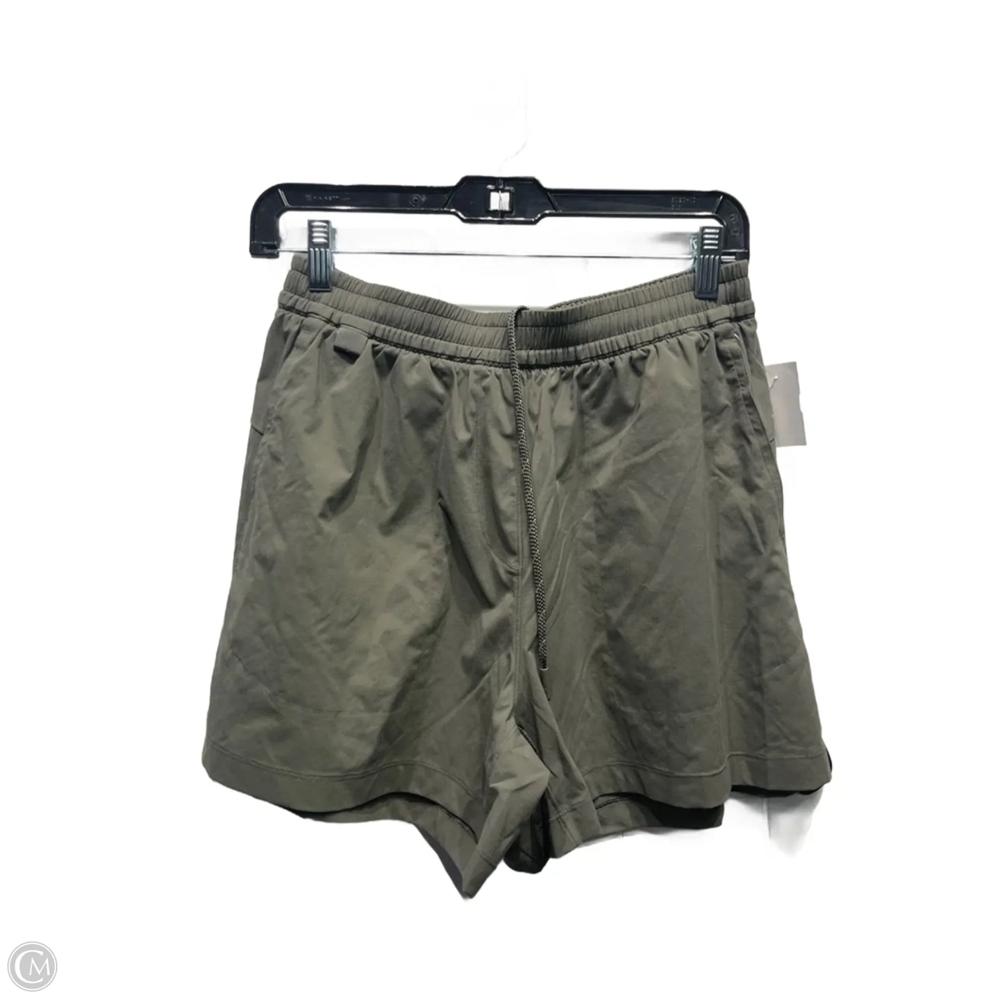 Athletic Shorts By Lululemon In Green, Size: 6