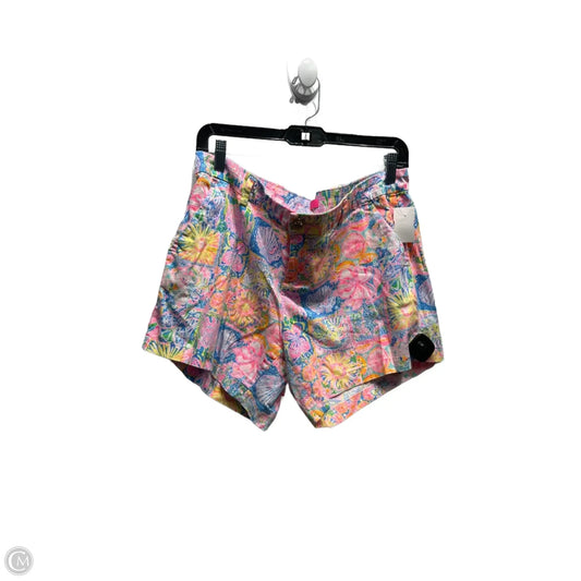 Shorts Designer By Lilly Pulitzer In Orange & Pink, Size: 12