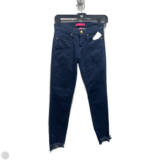 Jeans Designer By Lilly Pulitzer In Blue Denim, Size: Xxs