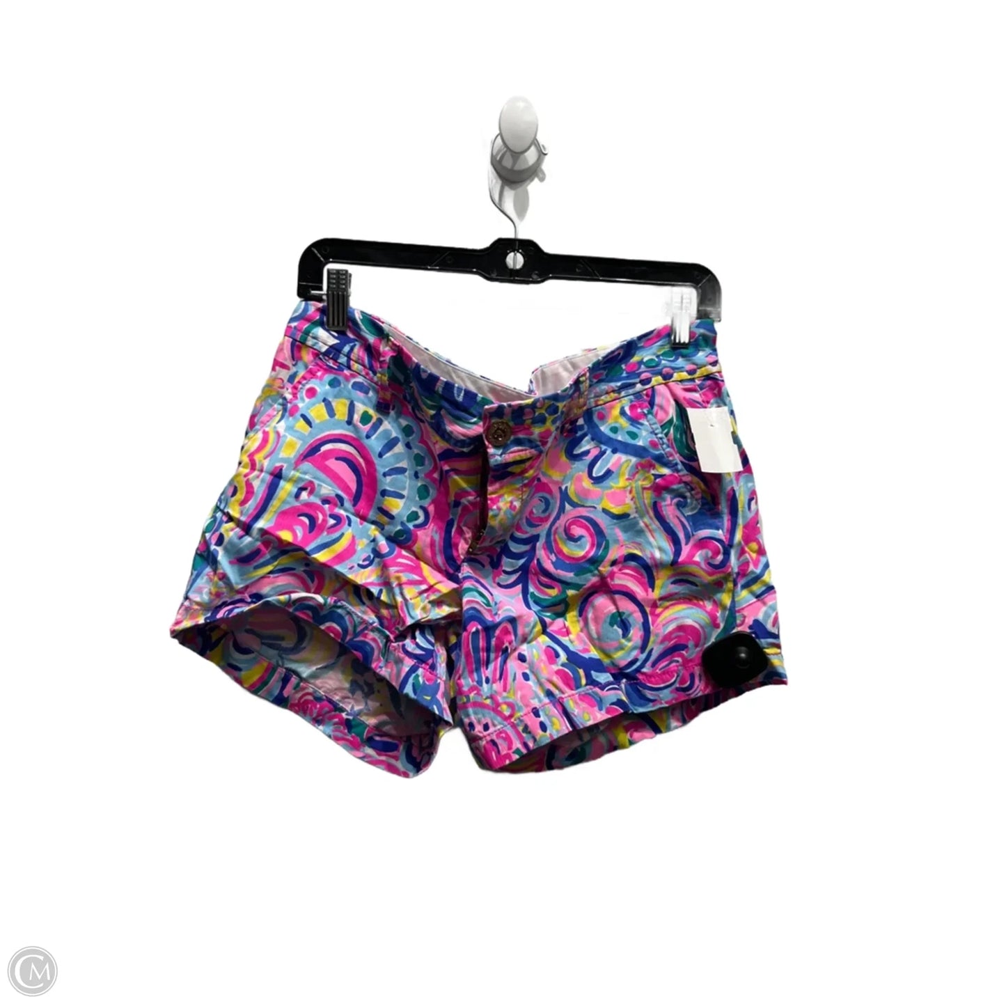 Shorts Designer By Lilly Pulitzer In Blue & Pink, Size: 8