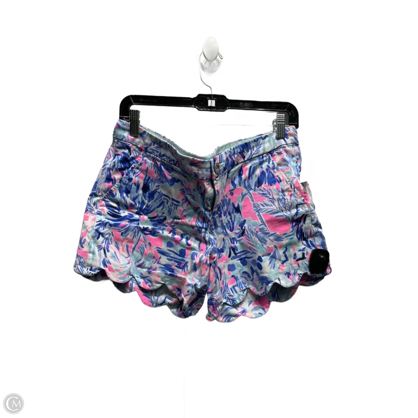 Shorts Designer By Lilly Pulitzer In Blue & Pink, Size: 6