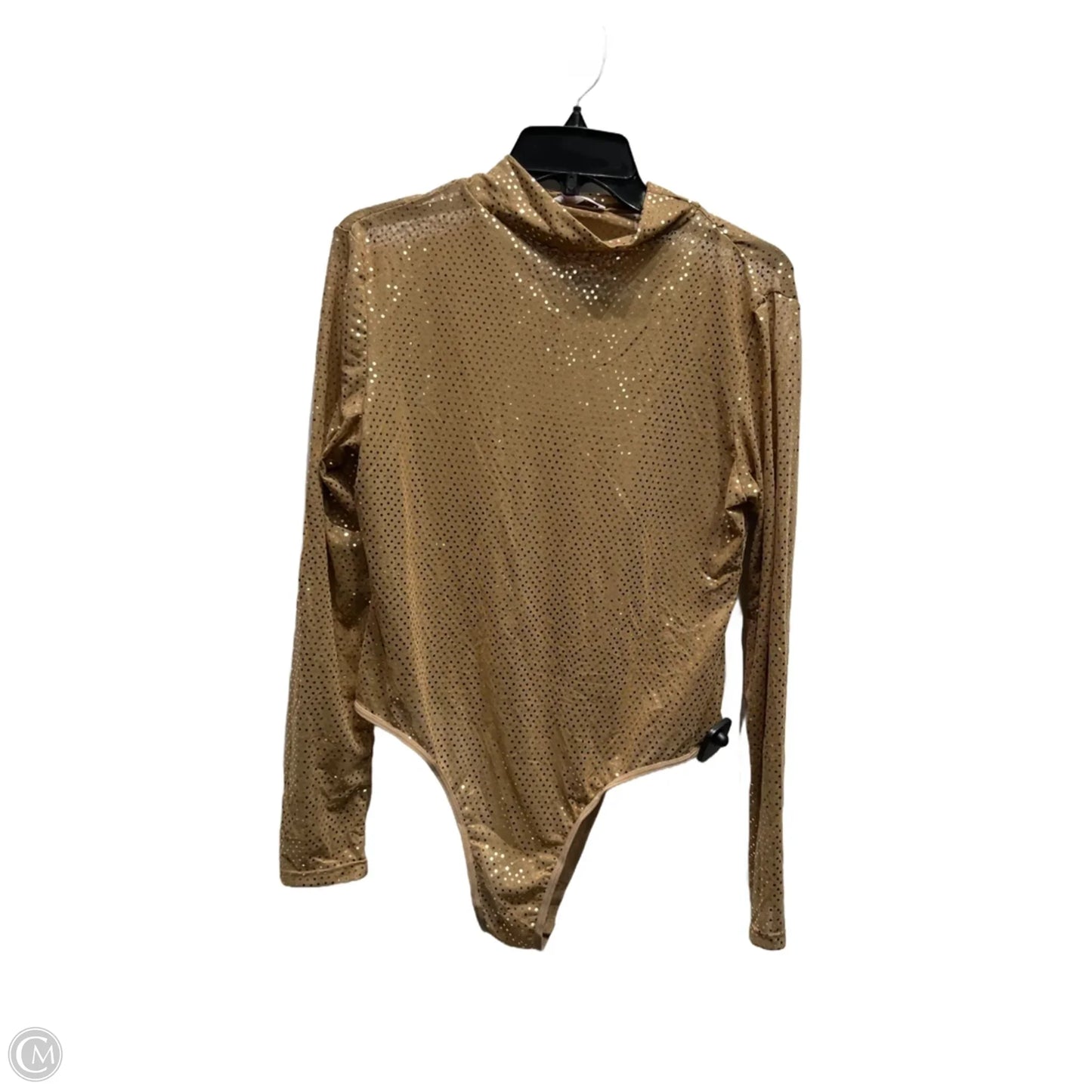 Bodysuit By AVIDOLBE In Gold, Size: 2x