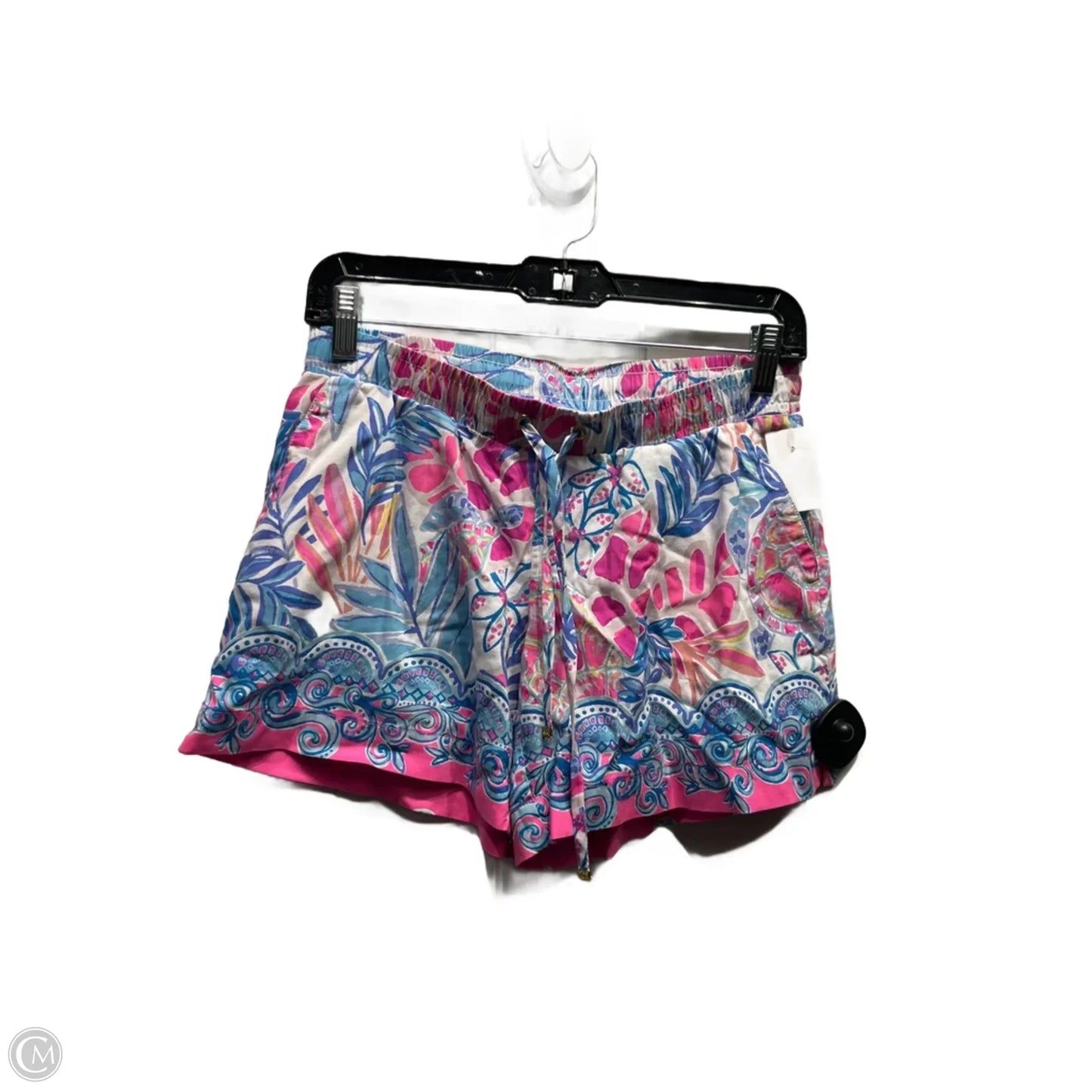 Shorts Designer By Lilly Pulitzer In Blue & Pink, Size: S