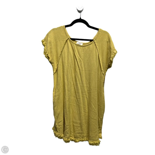 Dress Casual Short By Umgee In Yellow, Size: S
