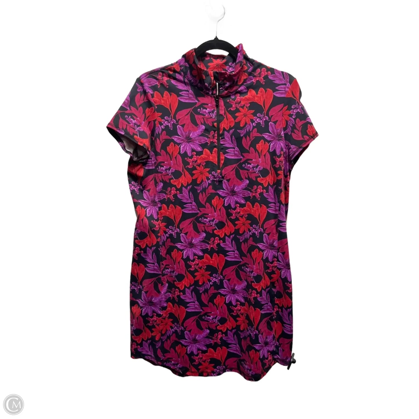 Dress Casual Short By Tommy Bahama In Black & Red, Size: M