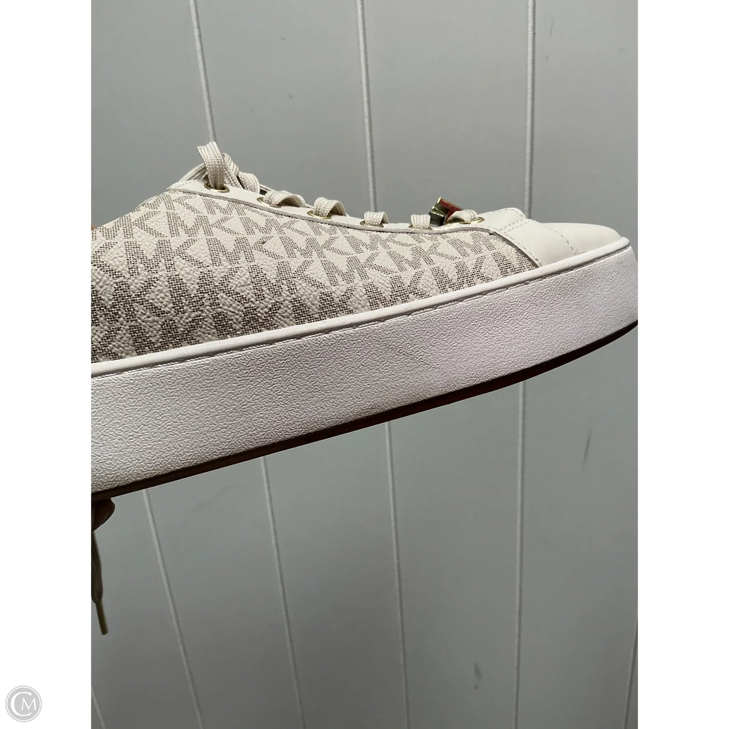 Shoes Designer By Michael Kors In White, Size: 11