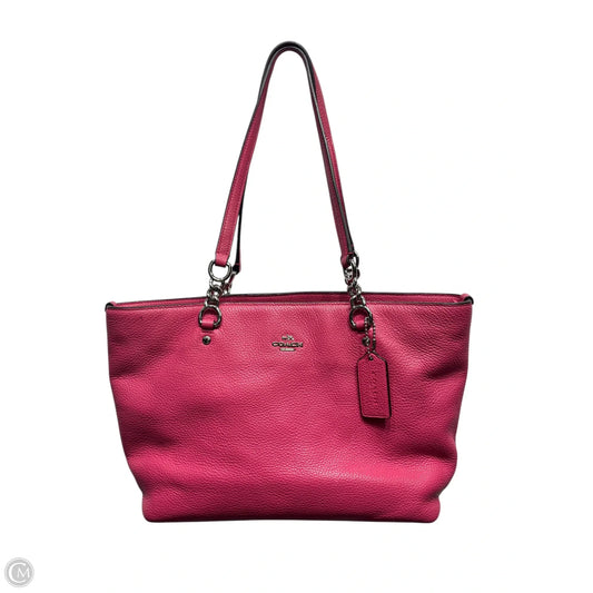 Handbag Designer By Coach, Size: Medium