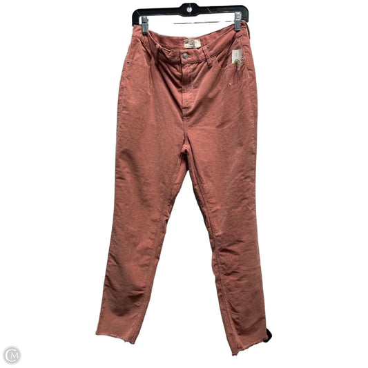 Pants Corduroy By Free People In Orange, Size: M