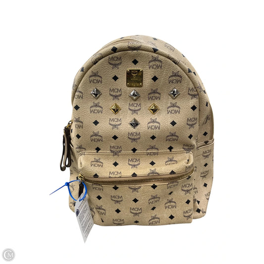 Backpack Luxury Designer By Mcm, Size: Large