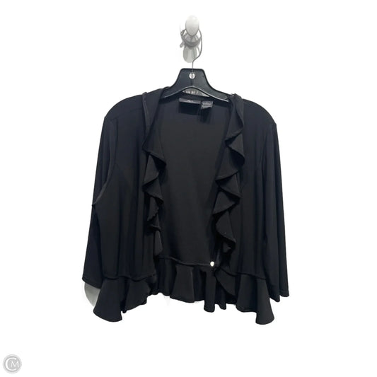 Cardigan By Nina Leonard In Black, Size: L