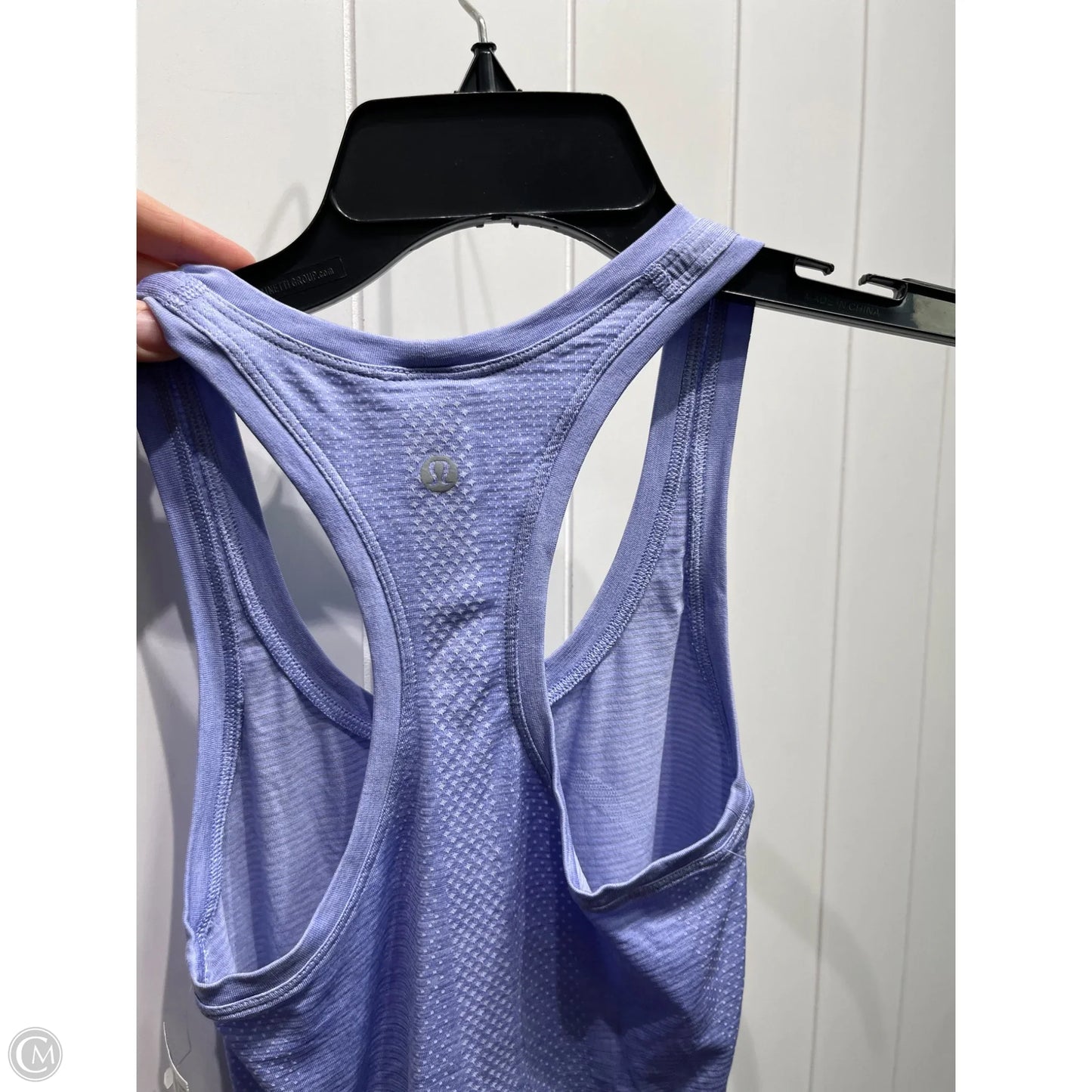 Athletic Tank Top By Lululemon In Purple, Size: 0