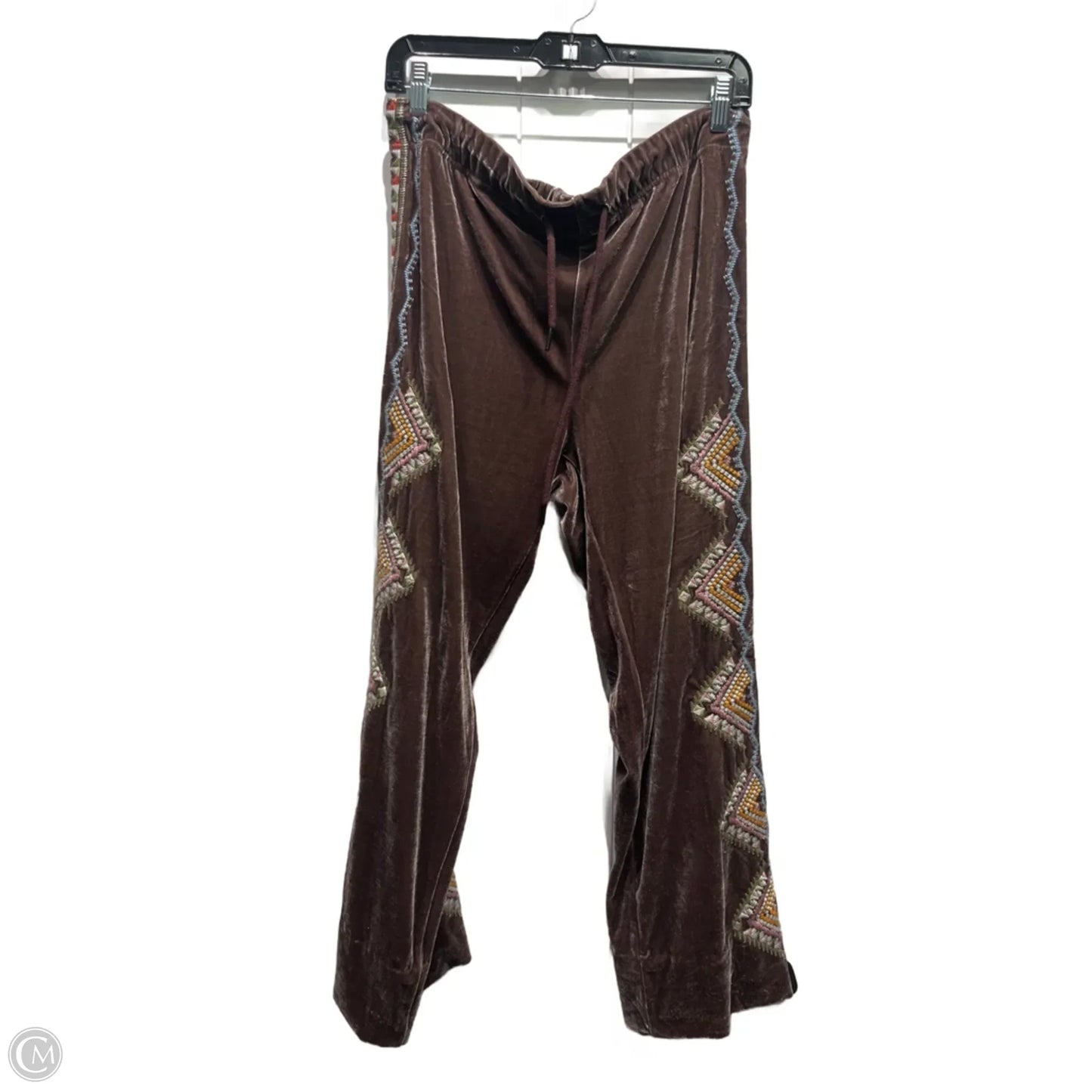 Pants Wide Leg By papazrazi In Taupe, Size: Xl