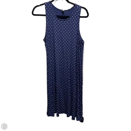 Dress Casual Short By Old Navy In Blue & White, Size: L